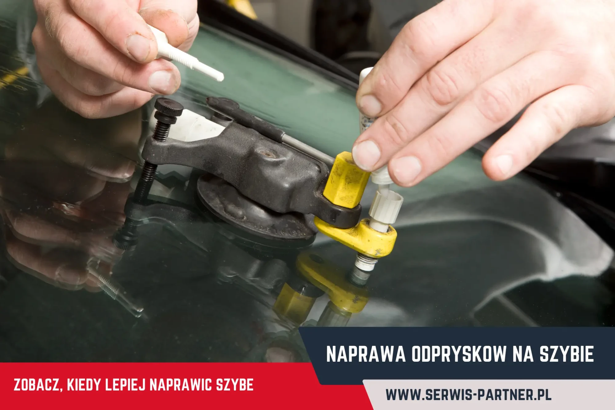 naprawa odprysków szyby samochodowej Wągrowiec